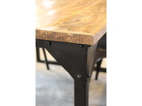 Quip & co - 140x100cm - industriële eettafel - afbeelding 3 van  3