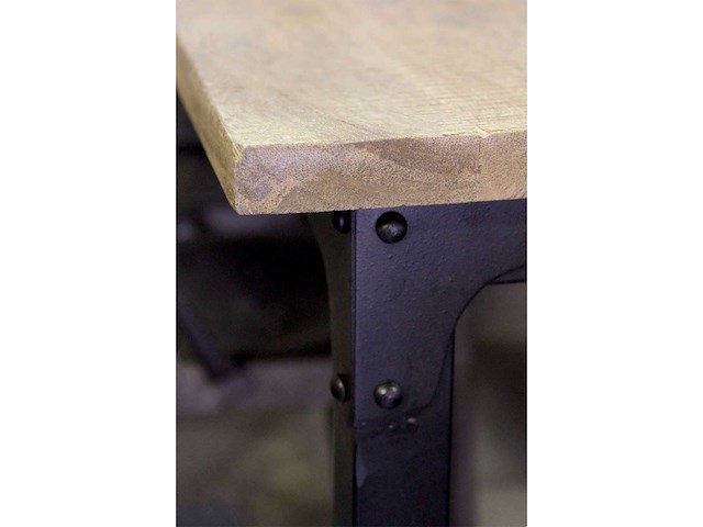 Quip & co - 180x80cm - industriële eettafel - afbeelding 2 van  2