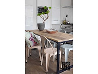 Quip & co - 180x80cm - industriële eettafel - afbeelding 3 van  4