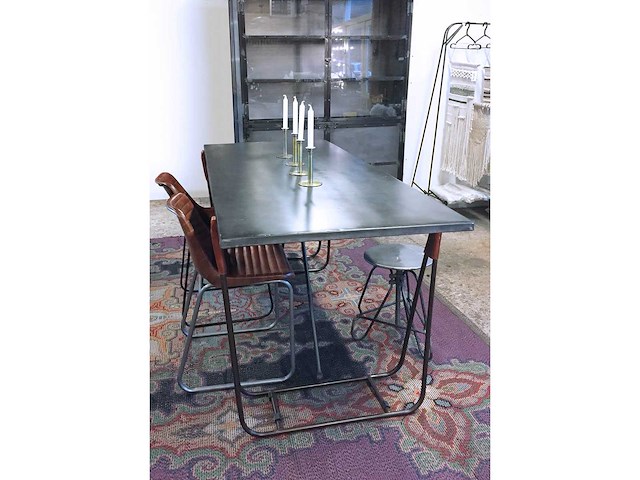 Quip & co - 190x80cm - industriële tafel - afbeelding 1 van  3