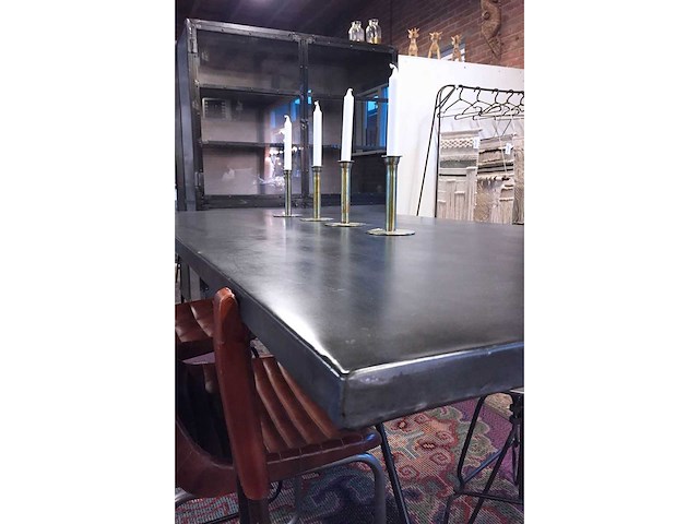 Quip & co - 190x80cm - industriële tafel - afbeelding 2 van  3
