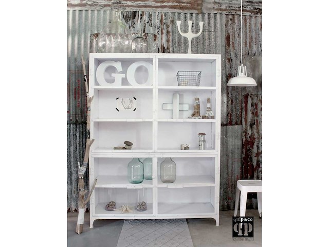 Quip & co - industriële 4-deurs kast - afbeelding 1 van  1