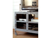 Quip & co - industriële 4-deurs tv kast