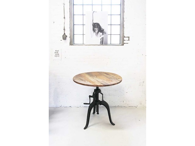 Quip & co - industriële slingertafel - afbeelding 2 van  2