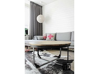 Quip & co - ronde industriële salontafel - afbeelding 3 van  3