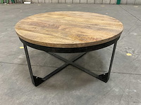 Quip & co - ronde industriële salontafel - afbeelding 1 van  1