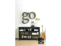 Quip & co 2-deurs lage vitrinekast - afbeelding 1 van  4