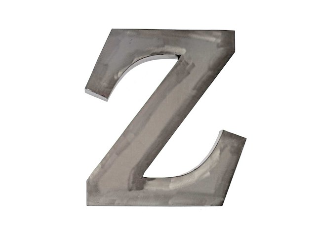 Quip & co 30cm metalen letter z (10x) - afbeelding 1 van  3