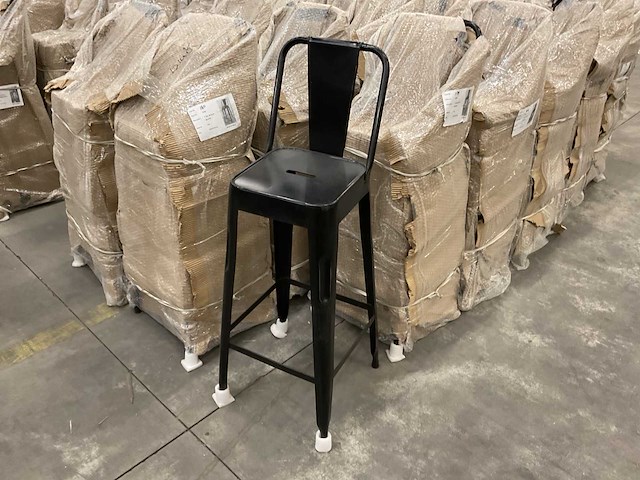 Quip & co barkruk met rugleuning (2x) - afbeelding 2 van  4