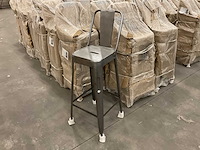 Quip & co barkruk met rugleuning (4x) - afbeelding 1 van  3