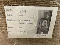 Quip & co barkruk met rugleuning (4x) - afbeelding 3 van  3