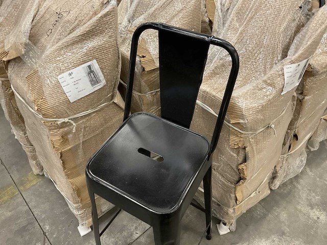 Quip & co barkruk met rugleuning (4x) - afbeelding 2 van  3