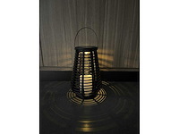 Quokware ovaal rotan buitenverlichting (25x16cm) - afbeelding 2 van  7