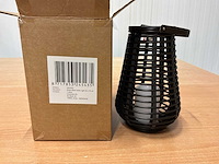 Quokware ovaal rotan buitenverlichting (25x16cm) - afbeelding 3 van  7