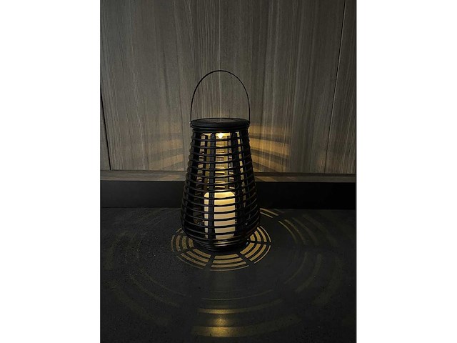 Quokware ovaal rotan buitenverlichting (25x16cm) - afbeelding 2 van  7