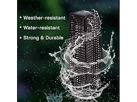 Quokware vierkant rotan buitenverlichting (6ox21cm) - afbeelding 8 van  9