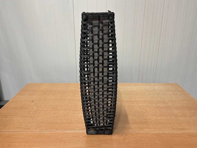 Quokware vierkant rotan buitenverlichting (6ox21cm) - afbeelding 2 van  8