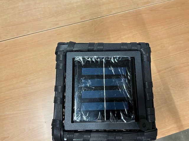 Quokware vierkant rotan buitenverlichting (6ox21cm) - afbeelding 4 van  8