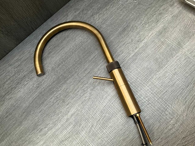 Quooker fusion round kokendwaterkraan messing patina - afbeelding 7 van  7