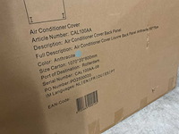 Qventi cal100aa (s) airconditioning cover achterplaat - afbeelding 3 van  3