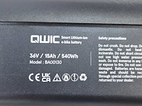 Qwic - e-bike - premium - elektrische fiets - afbeelding 9 van  10
