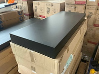 R-ctx-1200-pbm wastafel schap 120cm matt black - afbeelding 1 van  4