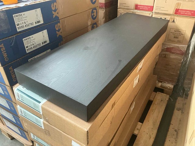 R-ctx-1400-bo wastafel schap 140cm black oak (4x) - afbeelding 1 van  4