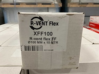 R-vent flex xff100 aluminium luchtslang (35x) - afbeelding 3 van  3