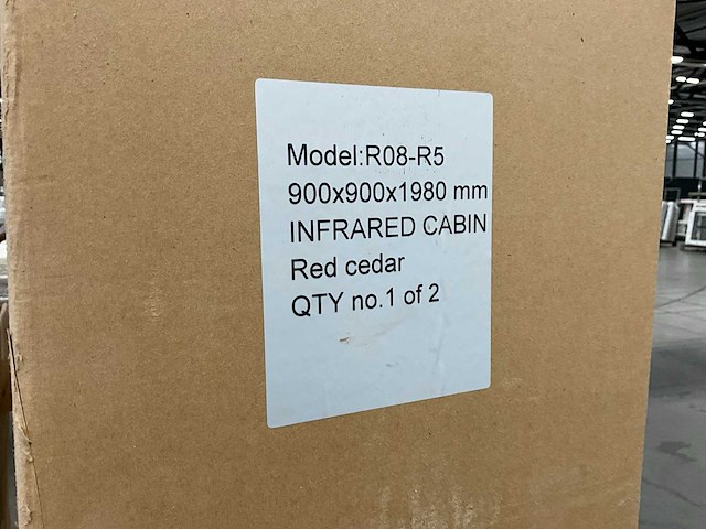 R08-r5 infrarood sauna - afbeelding 3 van  6