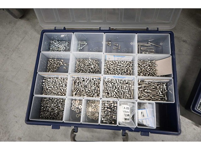 Raaco handybox 4-delige (rvs) gevulde assortimenskist (3x) - afbeelding 3 van  16