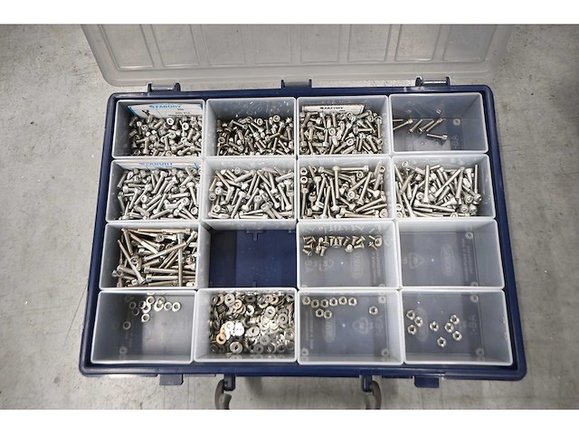 Raaco handybox 4-delige (rvs) gevulde assortimenskist (3x) - afbeelding 4 van  16