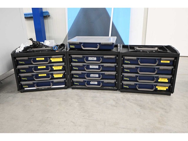 Raaco handybox 4-delige (rvs) gevulde assortimenskist (3x) - afbeelding 1 van  16