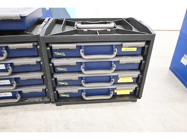 Raaco handybox 4-delige (rvs) gevulde assortimenskist (3x) - afbeelding 9 van  16