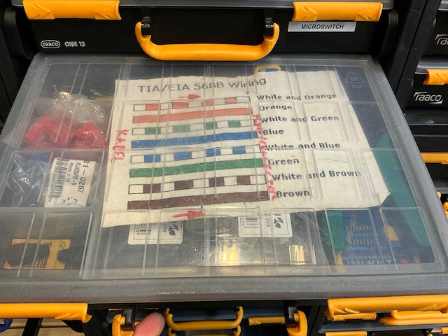 Raaco handybox kast met gevulde assortimentskist (75x) - afbeelding 13 van  39