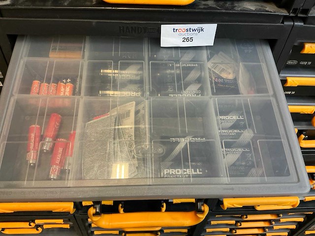 Raaco handybox kast met gevulde assortimentskist (75x) - afbeelding 19 van  39