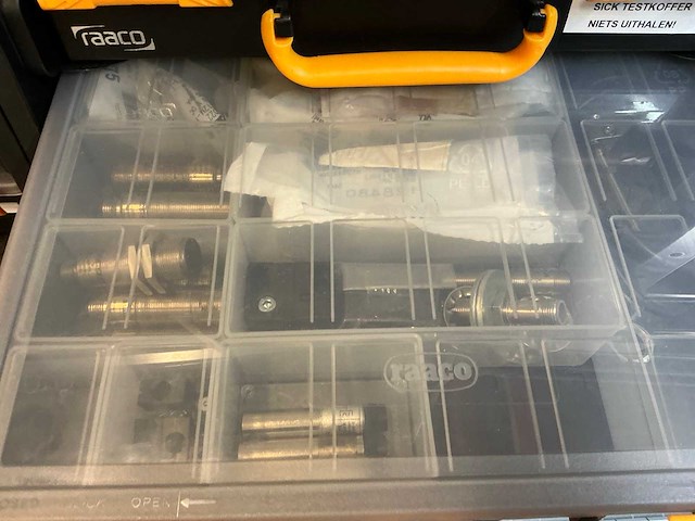 Raaco handybox kast met gevulde assortimentskist (75x) - afbeelding 30 van  39