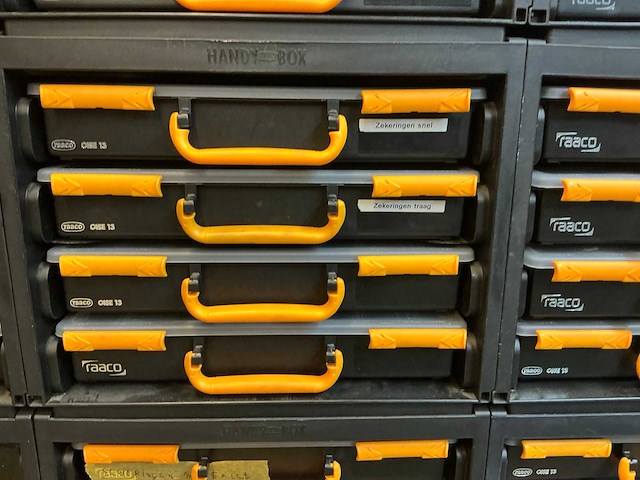 Raaco handybox kast met gevulde assortimentskist (75x) - afbeelding 39 van  39