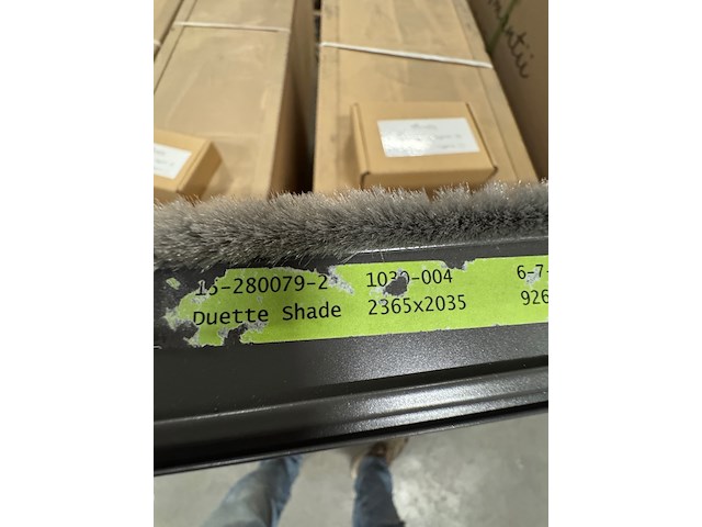 Raambekleding, luxaflex, duette shade - afbeelding 6 van  6