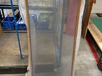 Raamhor keje, inzethor r 34 mm kunststof kozijn, 8001 - afbeelding 1 van  2