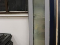 Raamkozijn met ventilatierooster t.b.v. tuinhuis - 37.5x8x160cm - afbeelding 3 van  5