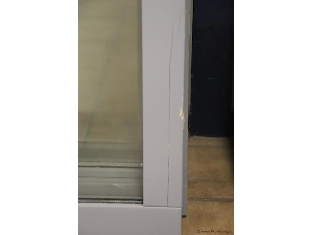 Raamkozijn met ventilatierooster t.b.v. tuinhuis - 37.5x8x160cm - afbeelding 4 van  5