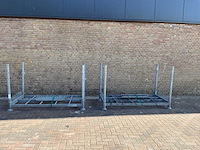 Raampallet gegalvaniseerd met oplatters (2x) - afbeelding 3 van  6