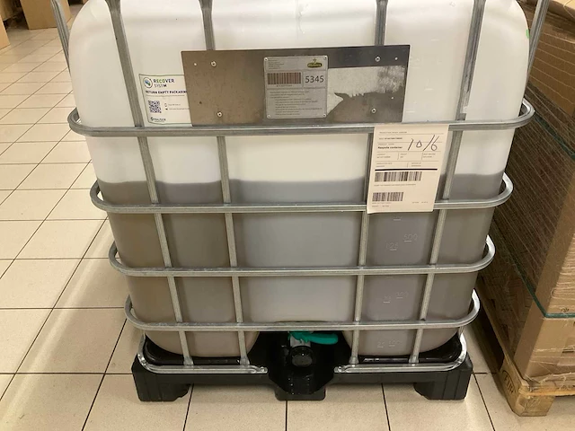 Raapolie container 650liter - afbeelding 1 van  2