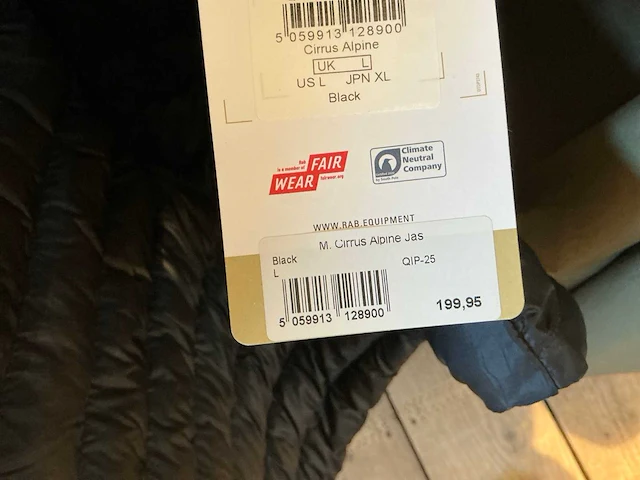 Rab jas (14x) - afbeelding 2 van  22
