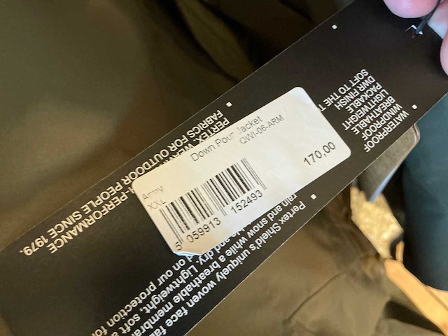 Rab windbreaker jas (15x) - afbeelding 8 van  19