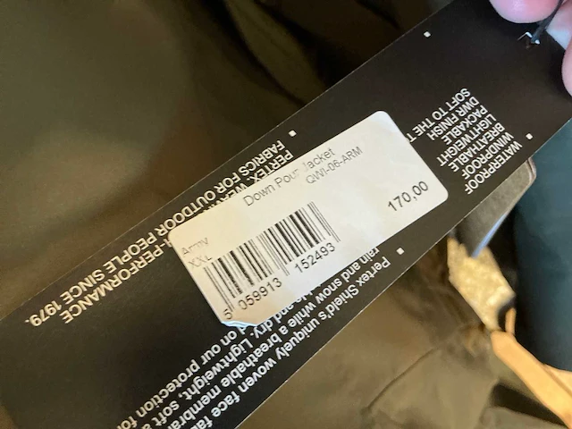 Rab windbreaker jas (15x) - afbeelding 18 van  19