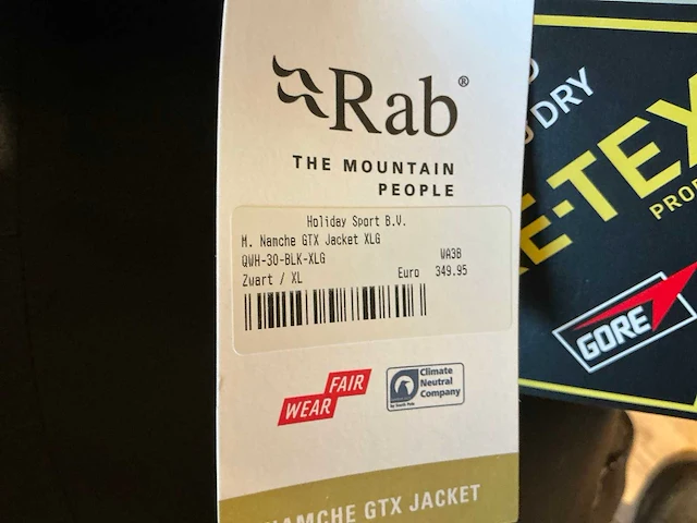 Rab windbreaker jas (15x) - afbeelding 4 van  19