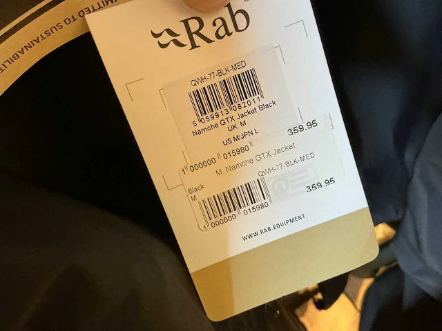 Rab windbreaker jas (15x) - afbeelding 6 van  19