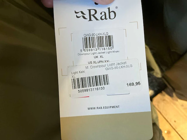 Rab windbreaker jas (15x) - afbeelding 15 van  19