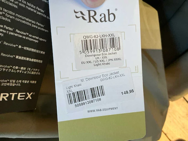 Rab windbreaker jas (15x) - afbeelding 17 van  19